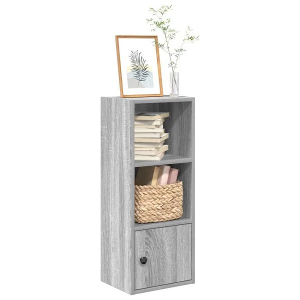 vidaXL Estante 31x24x77 cm Derivados de Madeira Cinzento Sonoma - 2391434151