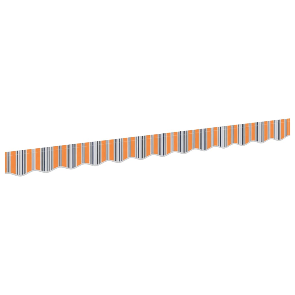 vidaXL Substituição de Valance de Toldo Multicolor 2,5 m Poliéster