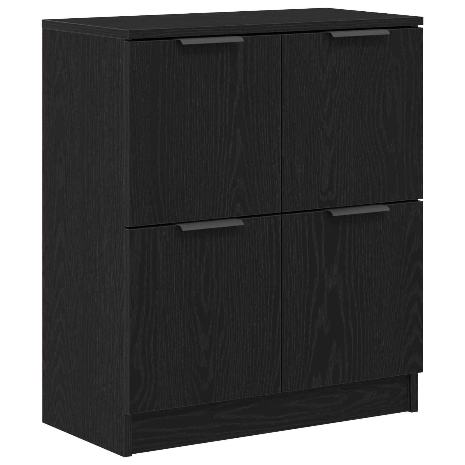 vidaXL Buffet Carvalho Preto 60 x 30 x 70 cm Madeira processada