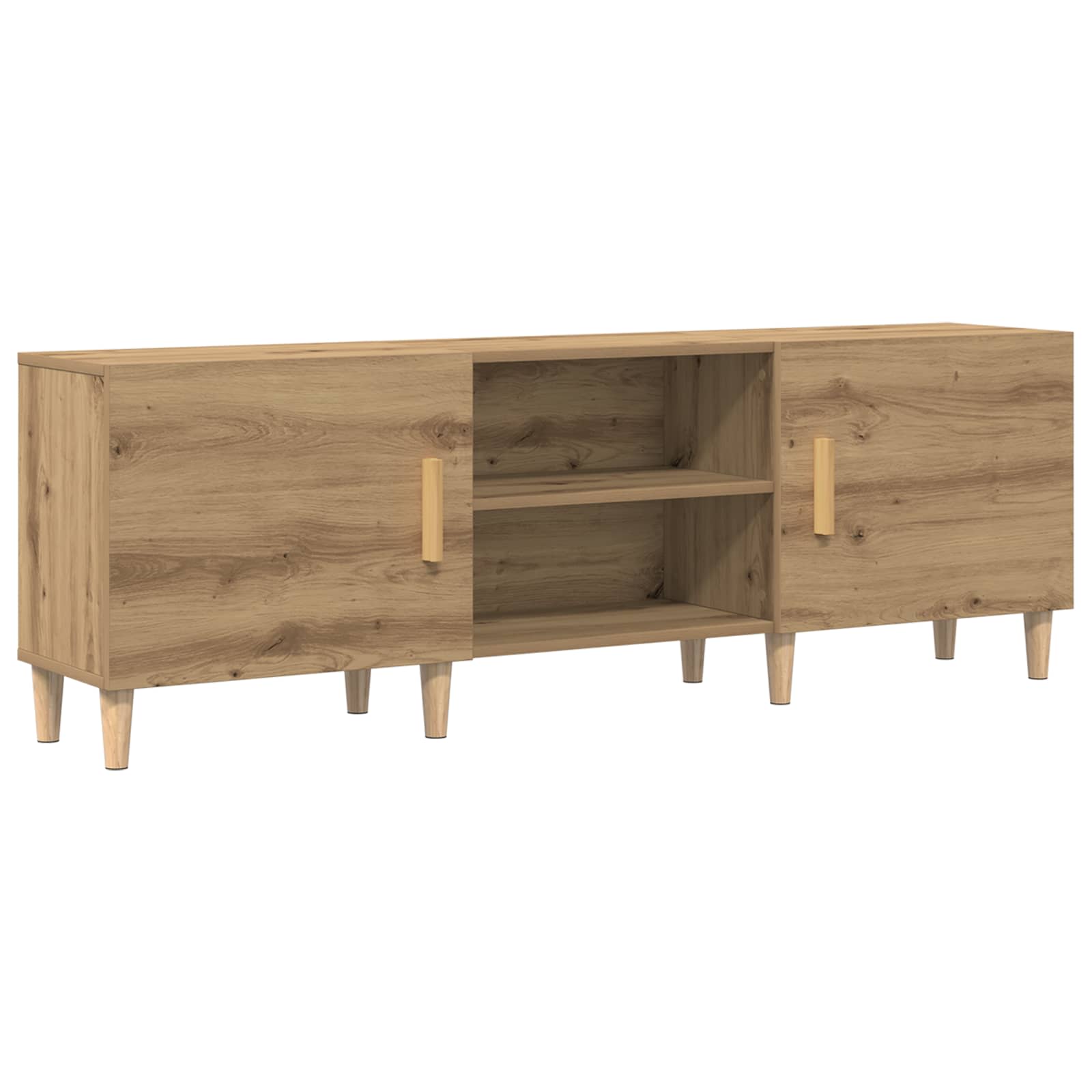 vidaXL Gabinete para TV carvalho artisiano 150 x 30 x 50 cm