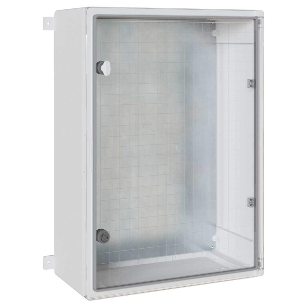 vidaXL Armário de Controle Cinzeto 57 x 24,5 x 70 cm Plástico ABS