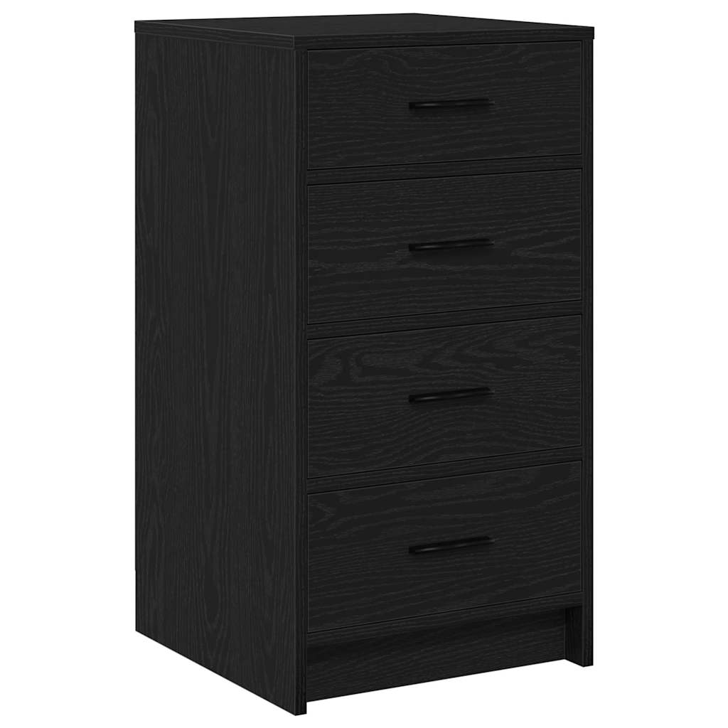 vidaXL Buffet Carvalho preto 40 x 41 x 75 cm Madeira processada