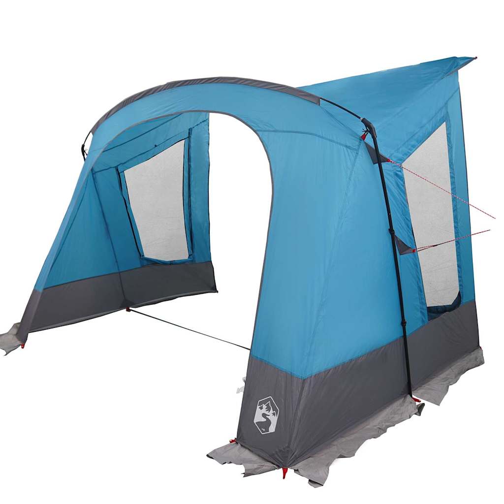 vidaXL Barraca de Caravana para 5 Pessoas Azul 410 x 275 x 245 cm