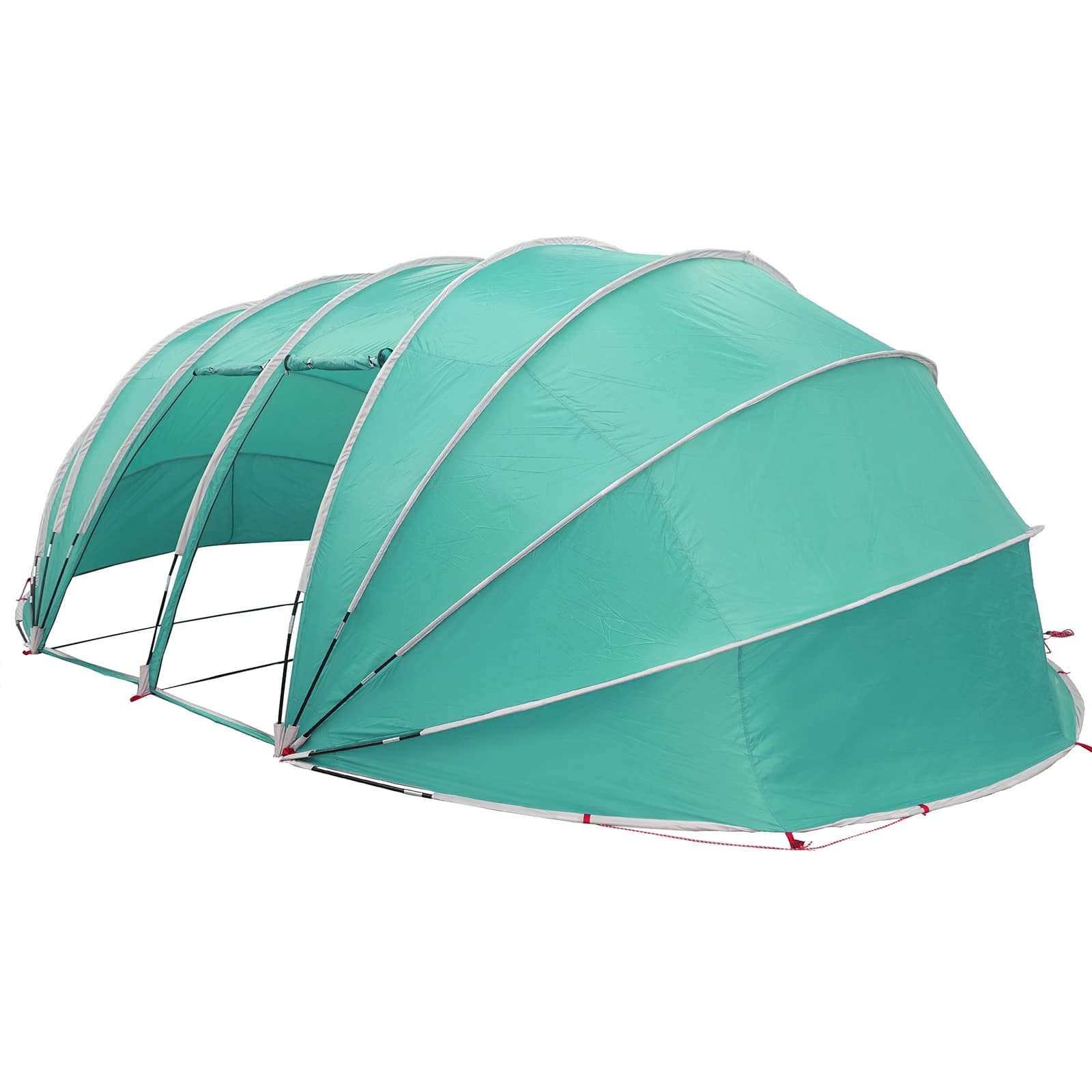 vidaXL Tenda de Piscina Domo Azul 538 x 440 x 204 cm