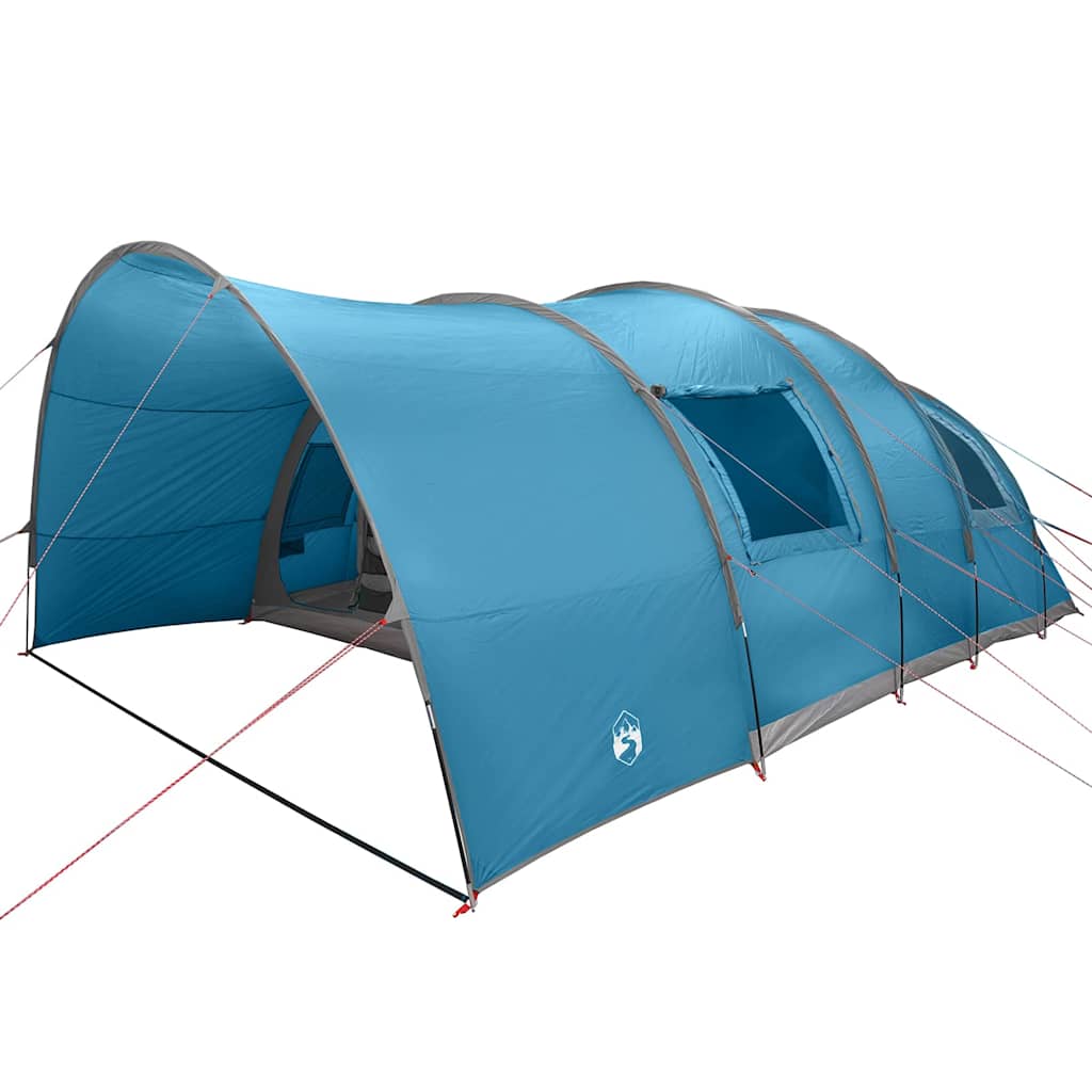 vidaXL Tenda Tunnel para 8 Pessoas com telhado Azul 710 x 460 x 245 cm