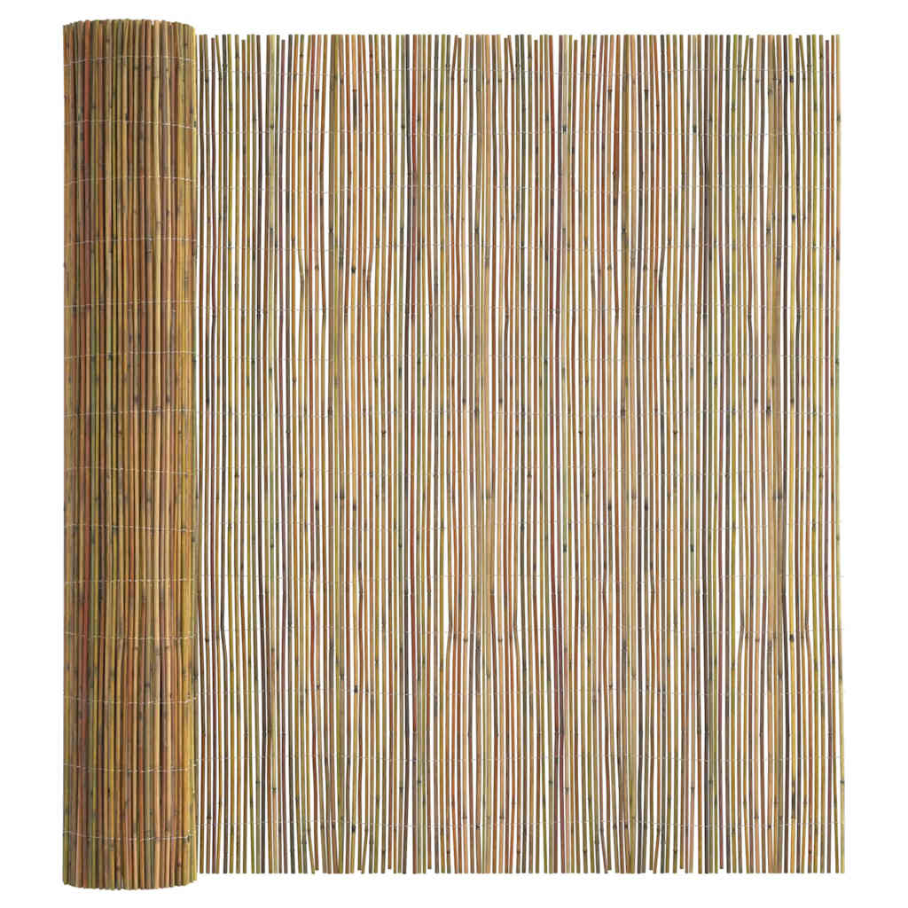 vidaXL Cerca de Bambu Natural 300 x 180 cm Bambu