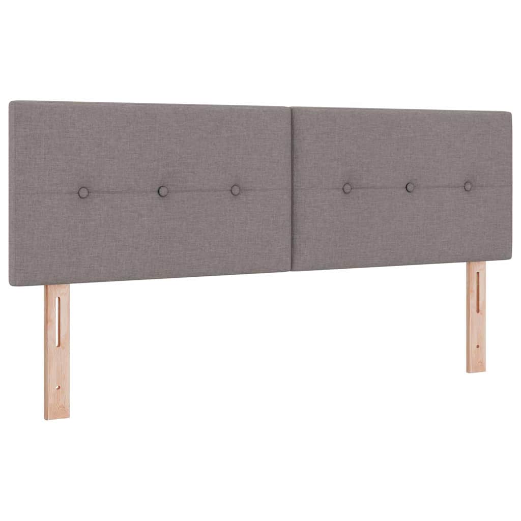 vidaXL Cabeceira Ajustável em Altura Cinzento-acastanhado 160 cm