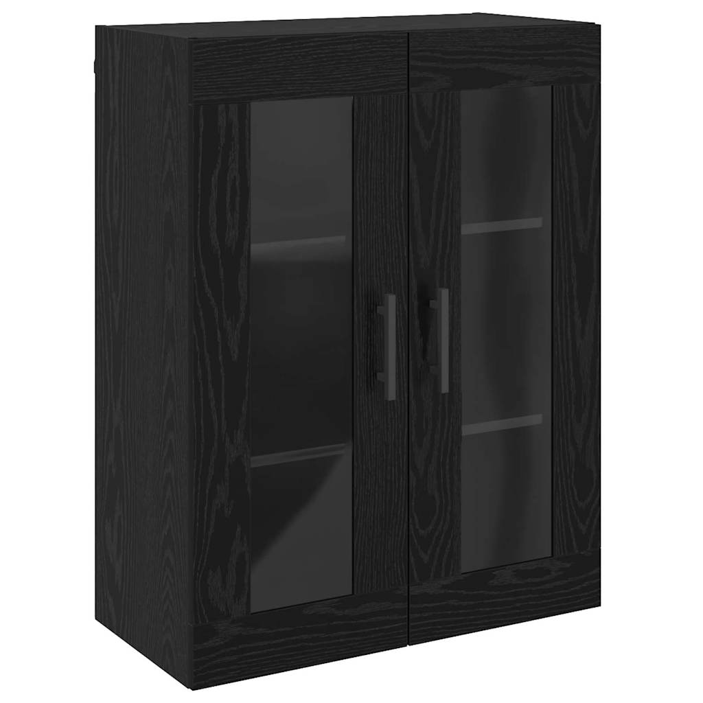 vidaXL Armário de parede Carvalho preto 69.5 x 34 x 90 cm