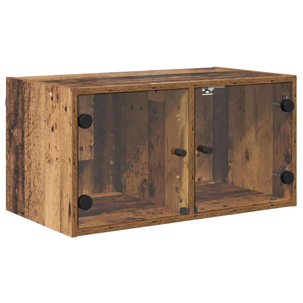 vidaXL Armário de Parede Madeira Antiga 68 x 37 x 35 cm