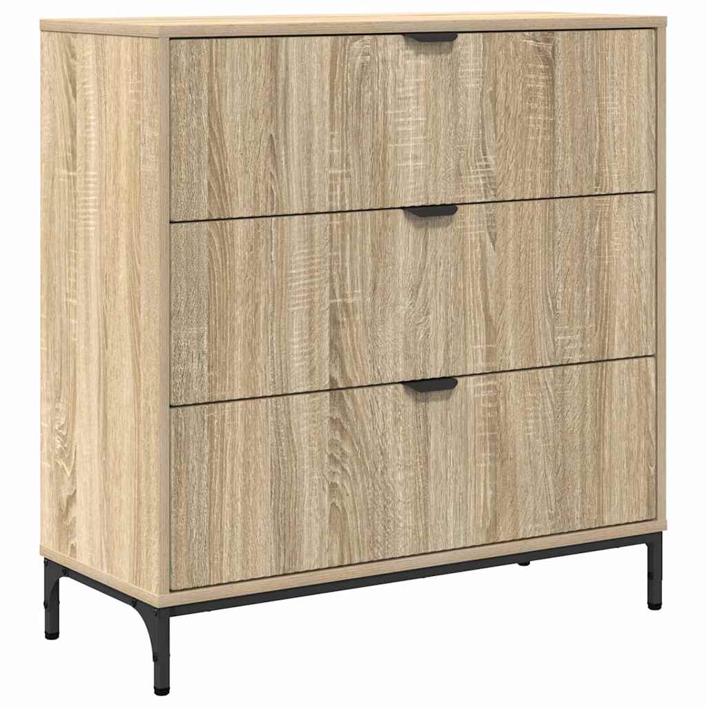 vidaXL Buffet Carvalho Sonoma 79,5 x 33 x 82 cm Madeira processada