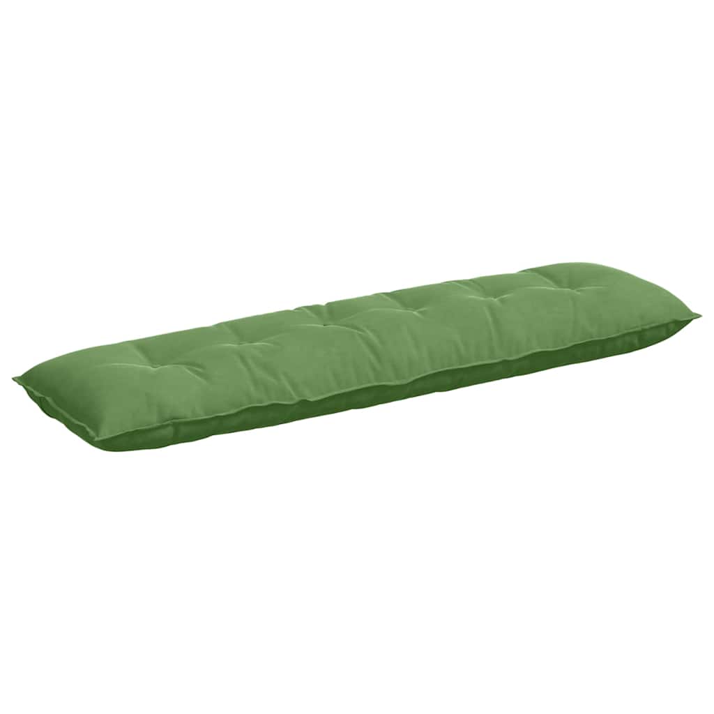 vidaXL Travesseiro para Costas Verde Claro 180 x 50 cm