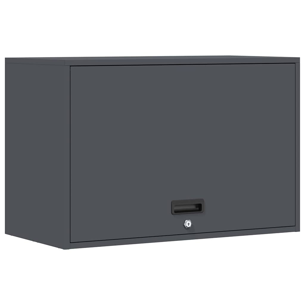 vidaXL Armário de parede para garage Antracite 80 x 40 x 53 cm