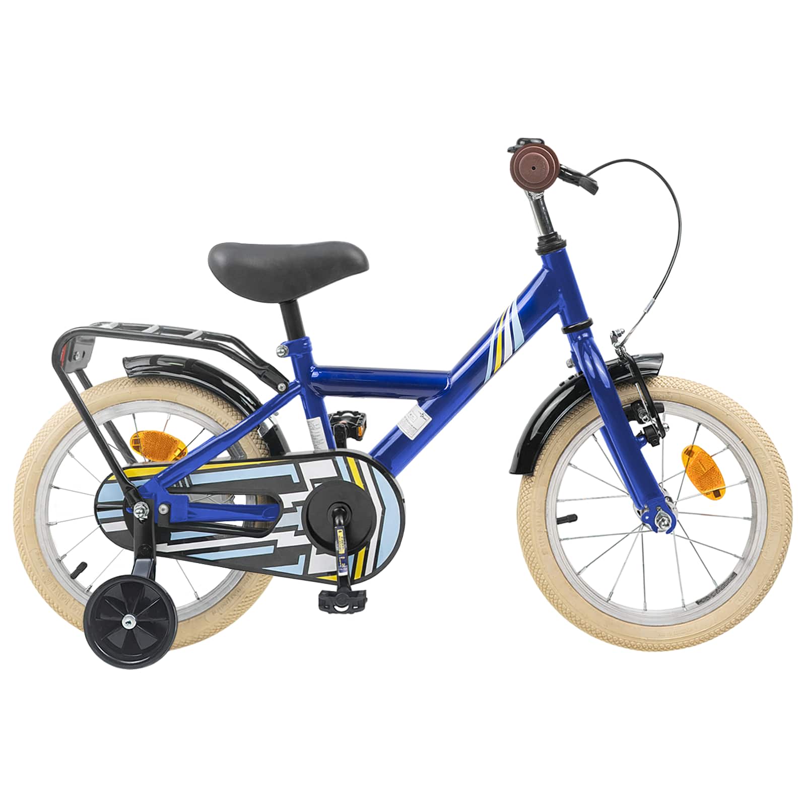 vidaXL Bicicleta Infantil 16 Polegadas para crianças de 4 a 6 anos