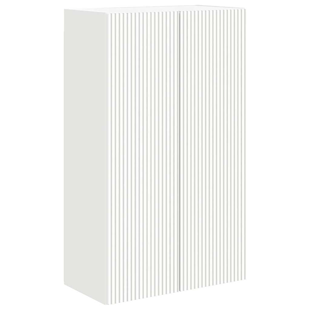 vidaXL Armário de TV de Parede Branco 59,5 x 31 x 100 cm