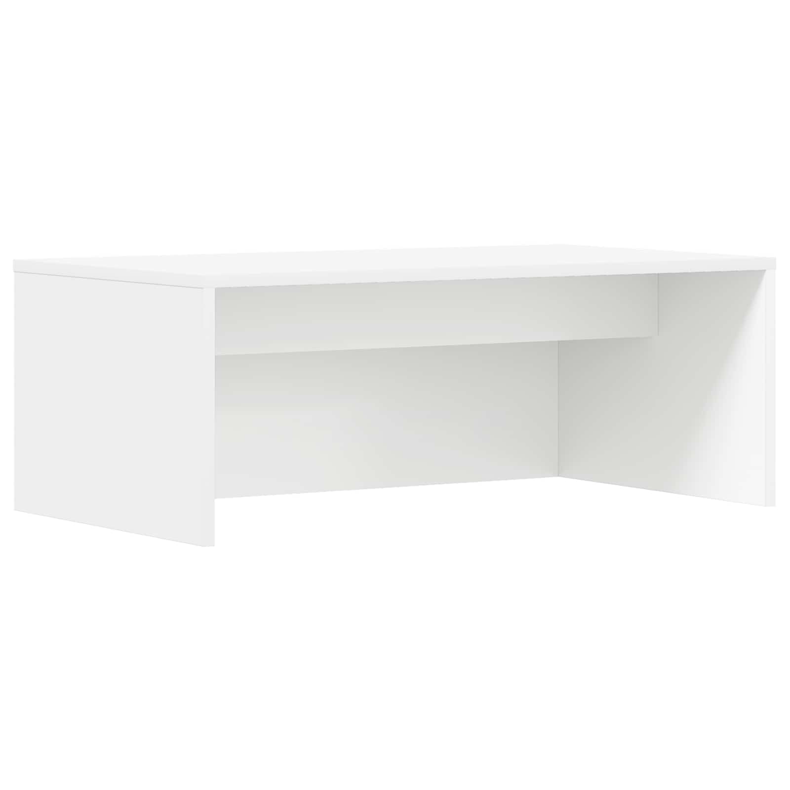 vidaXL Secretária montada na parede Branco 80 x 45 x 30 cm