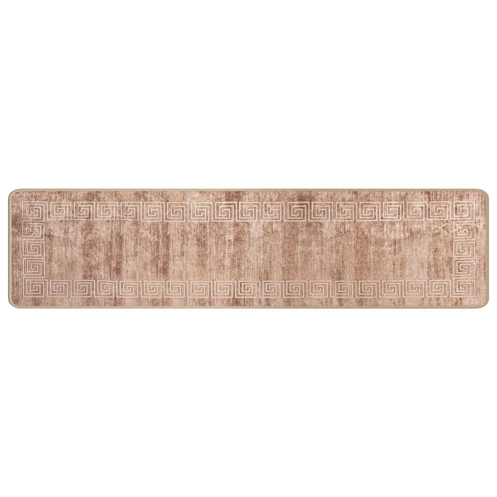 vidaXL Passadeira MARSA Branco 50 x 400 cm Poliéster e PVC