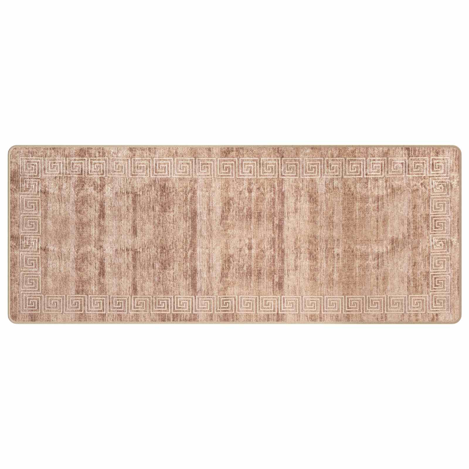 vidaXL Passadeira MARSA Branco 80 x 200 cm Poliéster e PVC