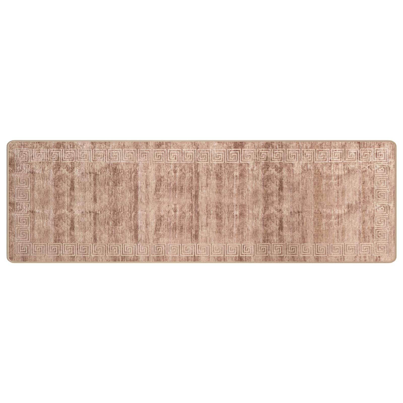vidaXL Passadeira MARSA Branco 80 x 400 cm Poliéster e PVC