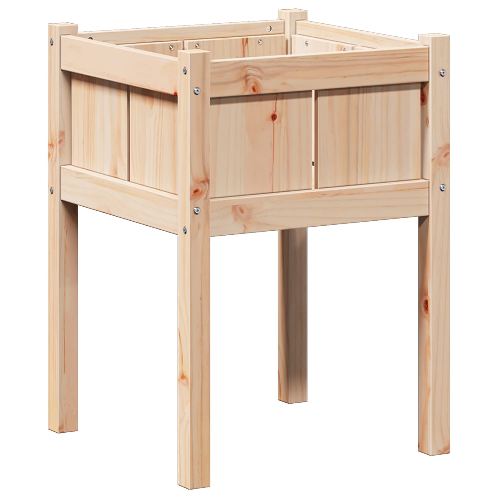 vidaXL Vaso de Jardim Natura 50 x 50 x 70 cm