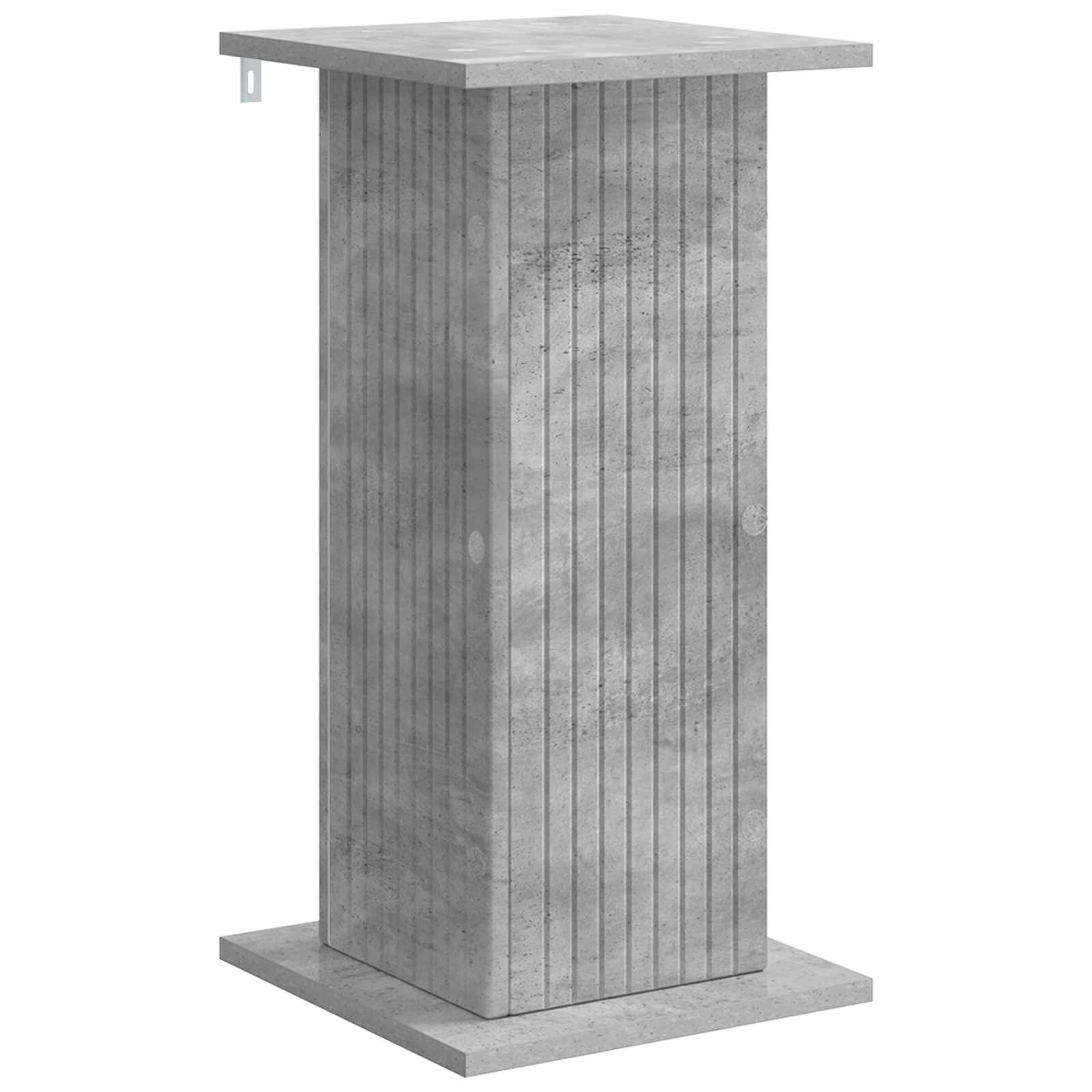 vidaXL Suporte para Plantas Cinzento Cimento 30,5 x 30 x 60,5 cm
