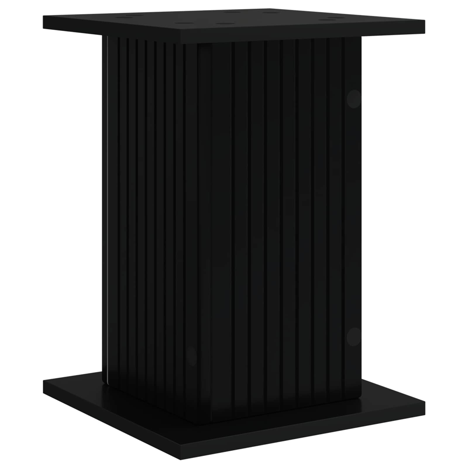 vidaXL Suporte para Plantas Preto 30,5 x 30 x 43 cm