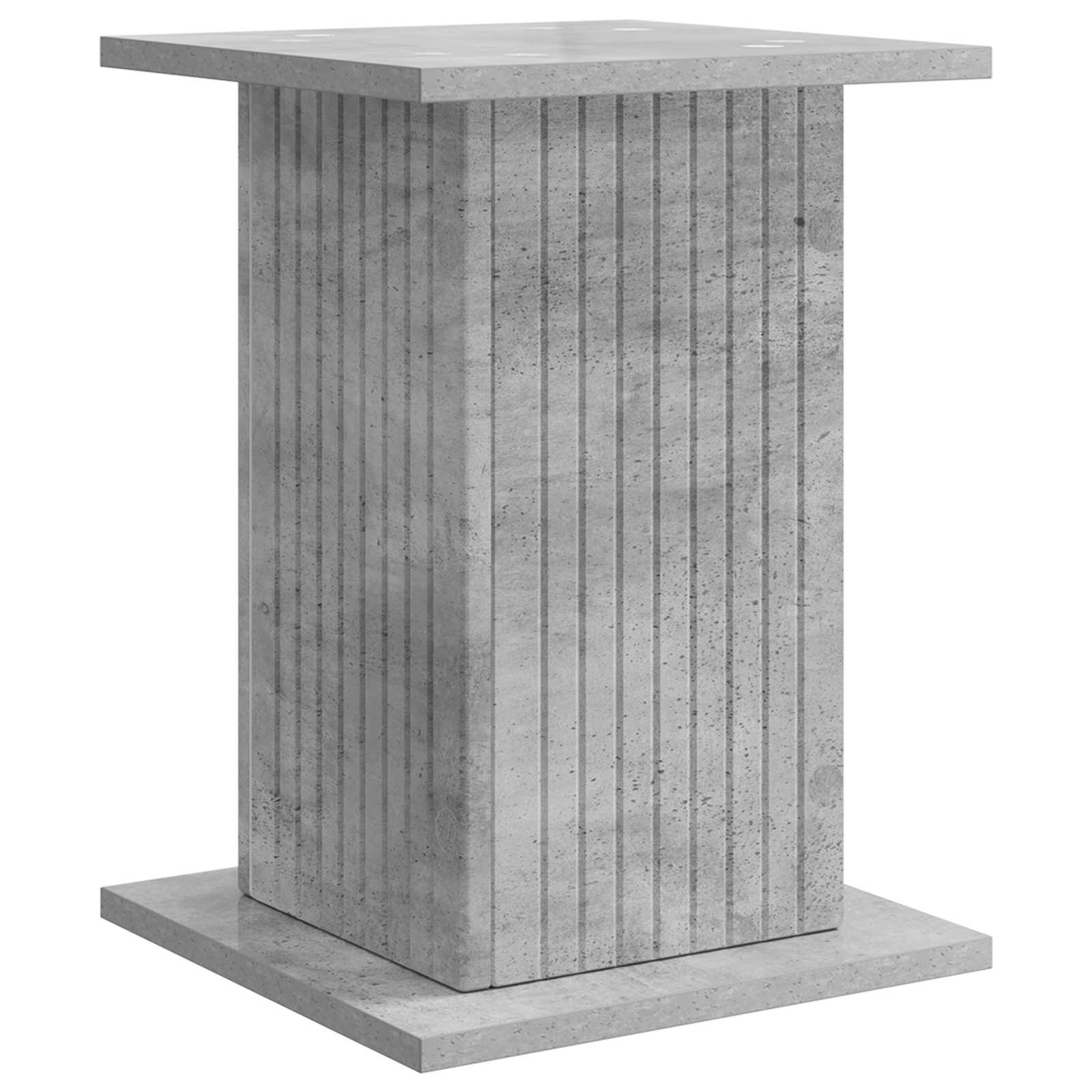 vidaXL Suporte para Plantas Cinzento Cimento 30,5 x 30 x 43 cm