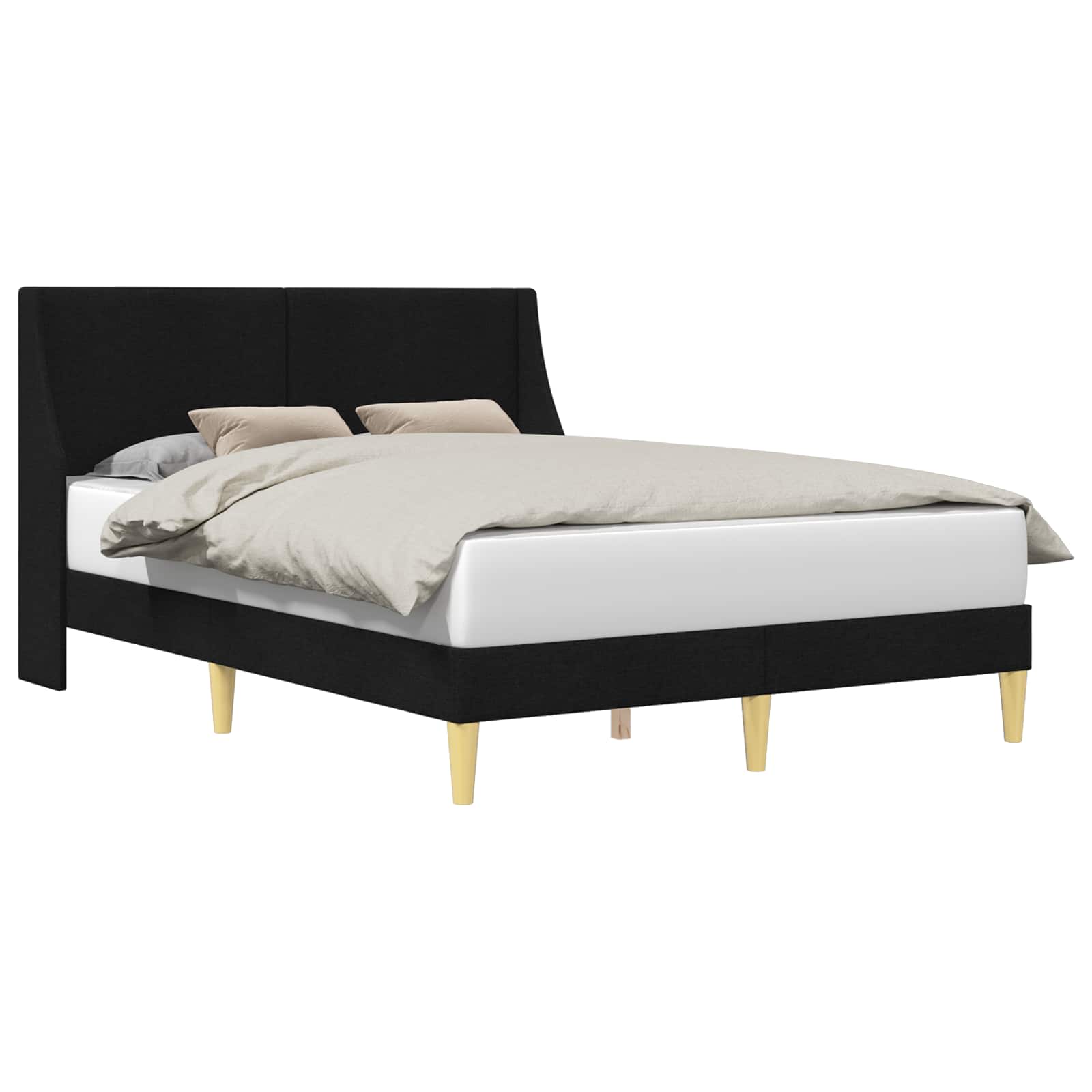 vidaXL Estrutura da Cama com cabeceira placa de conexão