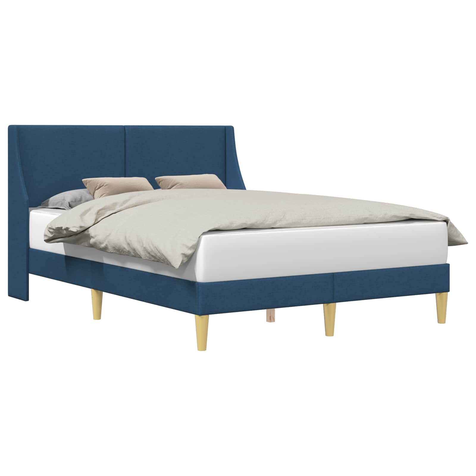 vidaXL Estrutura da Cama com cabeceira placa de conexão