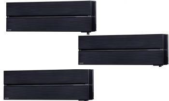 Ar Condicionado Mitsubishi Electric 3x1 – MXZ-3F54VF com 2x MSZ-LN25VGB e 1x MSZ-LN35VGB