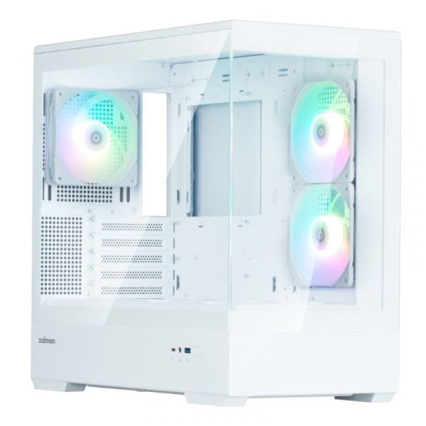 Zalman P30 V2 Vidro Temperado Branca