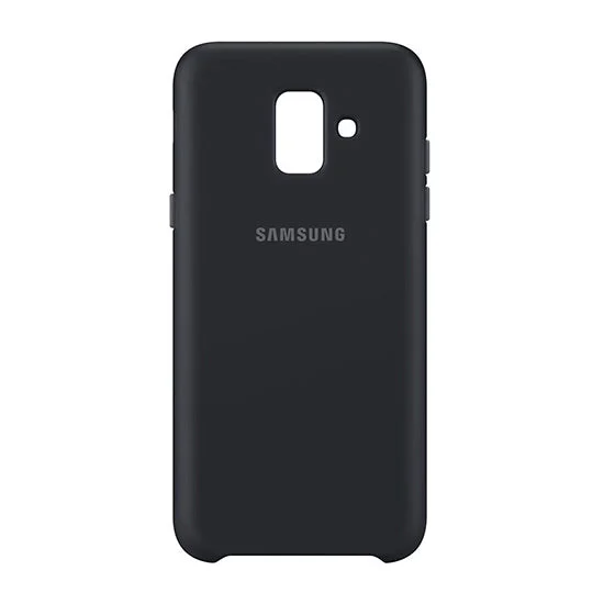 Cover Dual Layer Samsung Galaxy A6 2018 Preto