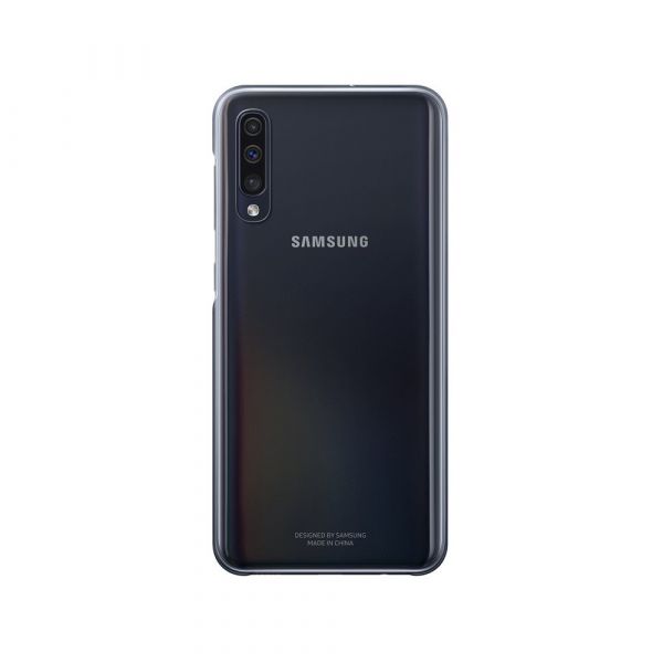 Samsung Capa Samsung Gradiation Cover para Galaxy A50 Black - EF-AA505CBEGWW