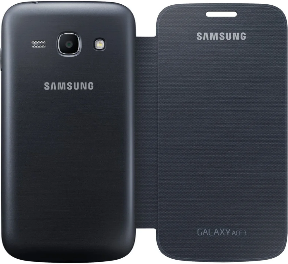 Samsung Capa Flip Cover para Samsung Galaxy Ace 3 S7275 Black - EF-FS727LBEGWW