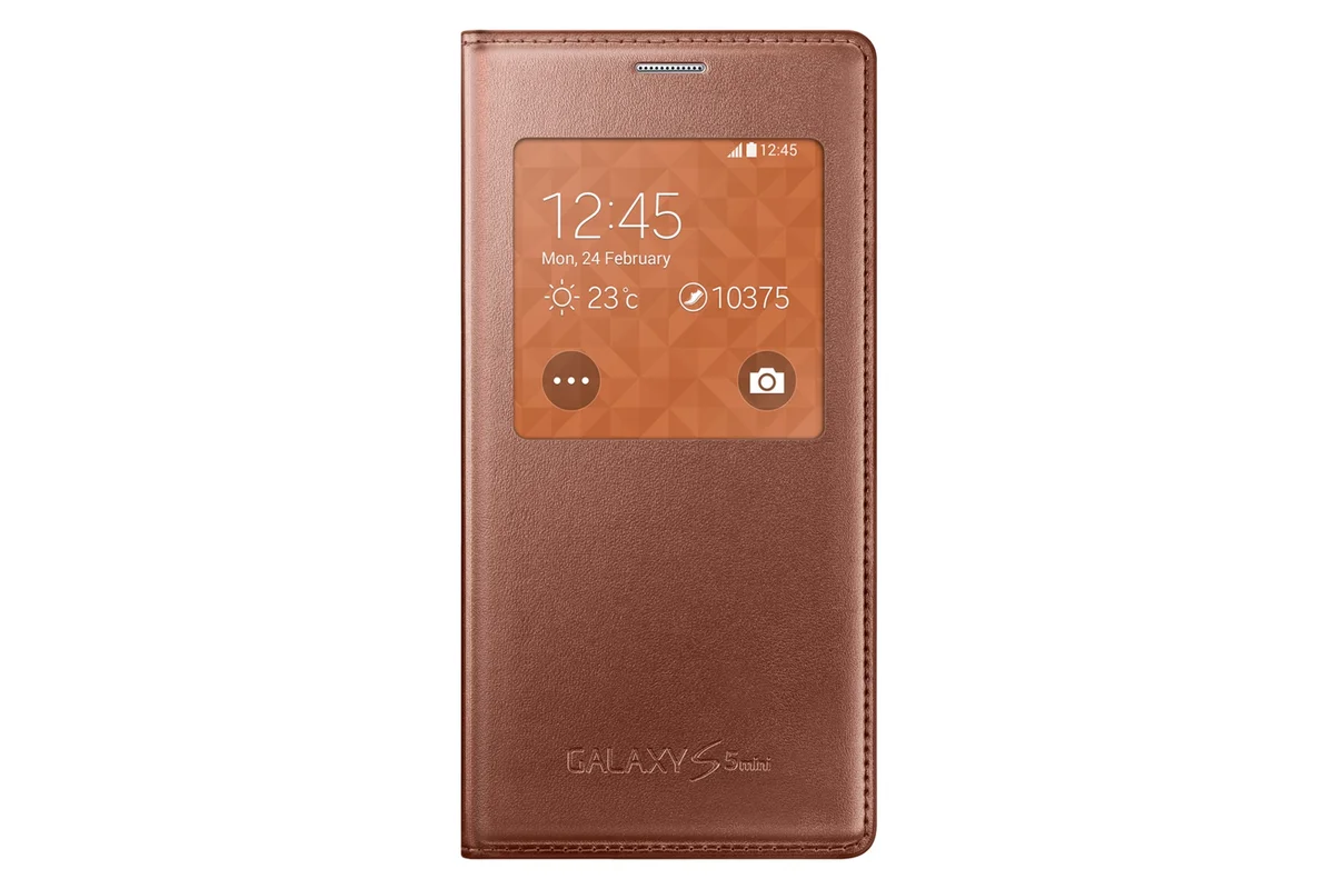 SAMSUNG - Capa View Galaxy S5 Mini EF-CG800BBEGWW