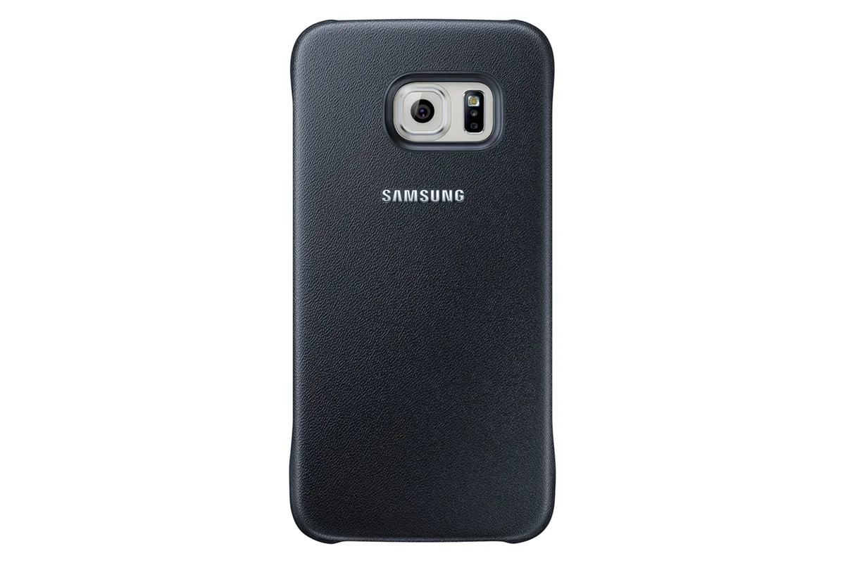 SAMSUNG - S6 Protective Cover Black EF-YG920BBEGWW