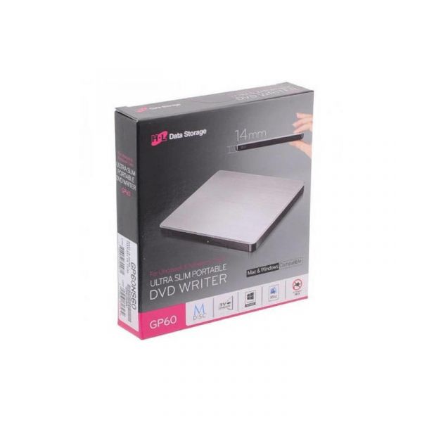 LG GP60NS60 DVD-RW Ultra Slim Silver