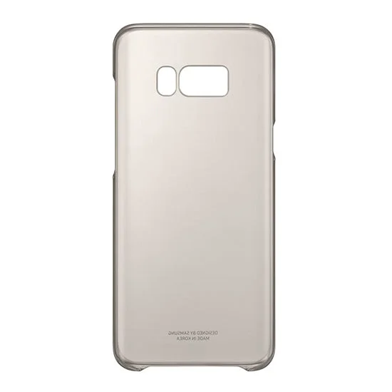 Clear Cover Samsung Galaxy S8 Plus G955 Dourado