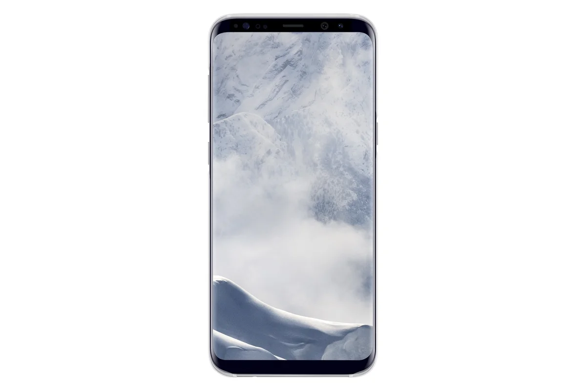Clear Cover Samsung Galaxy S8 Plus G955 Prateado