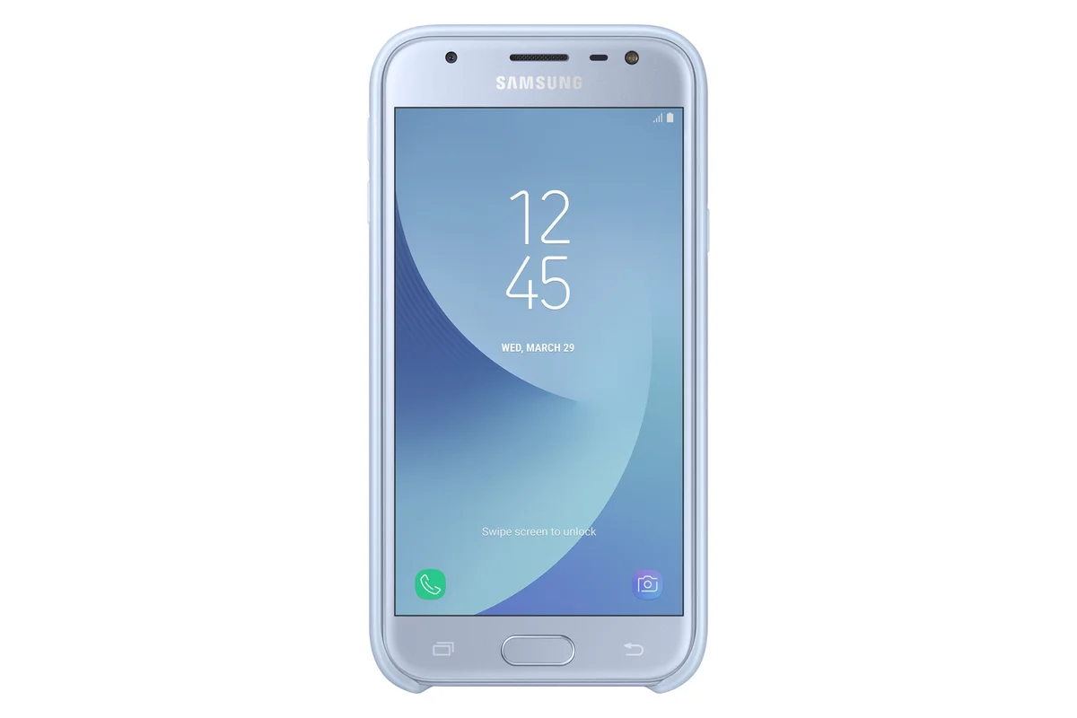 Samsung EF-PJ330 capa para telemóvel Azul