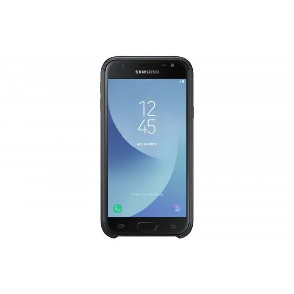 Samsung Capa Galaxy J3 (2017) Dual Layer Cover Black - EF-PJ330CBEGWW
