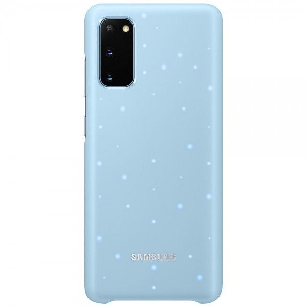 Samsung Capa Traseira LED para S20 Blue - EF-KG980CLEGEU