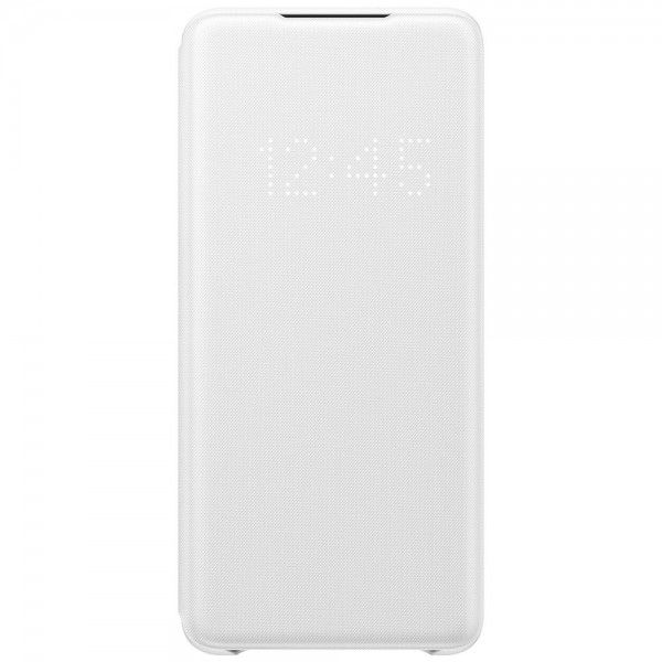 Samsung Capa Flip Cover LED View para S20+ White - EF-NG985PWEGEU