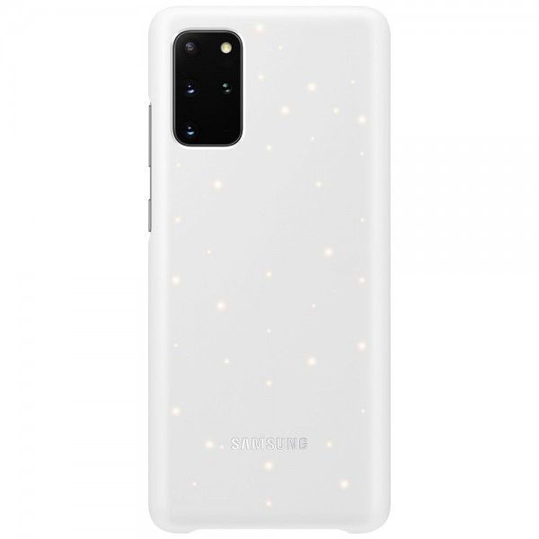Samsung Capa Traseira LED para S20+ White - EF-KG985CWEGEU