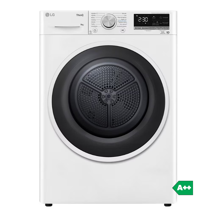 Secador Roupa LG RH90V5AV6N | 9 kg, Condensação, A++