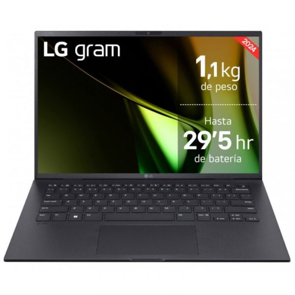 LG Gram 14Z90S-G.AD78B Intel Evo Core Ultra 7 155H/32GB/1TB SSD/14 (Teclado Espanhol)