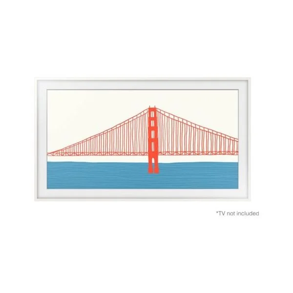 Samsung Moldura para TV the Frame 2021 65" VG-SCFA65WTBXC Branco