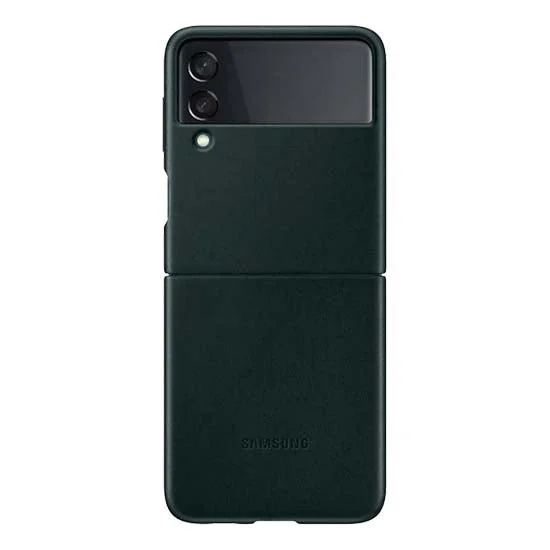 Capa Pele Samsung Galaxy Z Flip3 F926 Verde