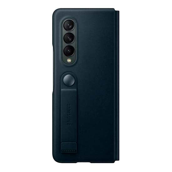 Capa Samsung Galaxy Z Fold3 F926 Leather Verde