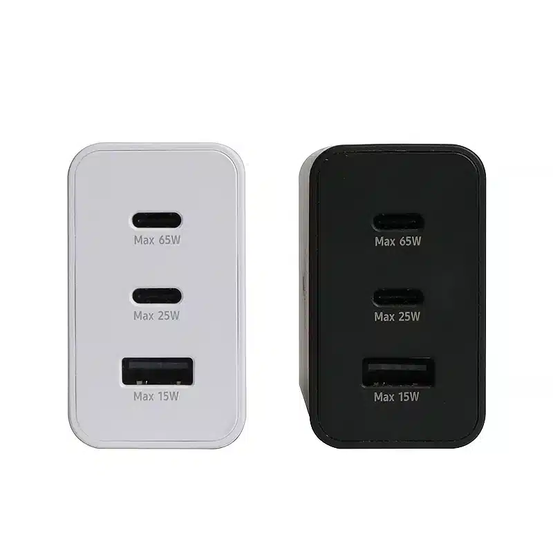 Carregador Samsung Fast Charger Trio USB Type-C/USB 65W Branco