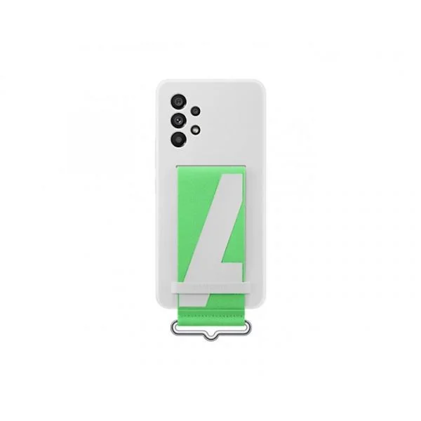 Samsung Capa Galaxy A53 Silicone com Fita White - 8806094237665